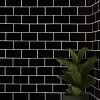 Subway Black 12 In. W X 12 In. H Peel And Stick Decorative Mosaic Wall Tile Backsplash (5 Tiles) -Flooring Specialty Store 034f618ac9b51a1f85a77c2c2eb67b7b 1800x1800