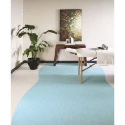 Armstrong Flooring Feature Strip 24-Piece Chalk Commercial VCT Tile