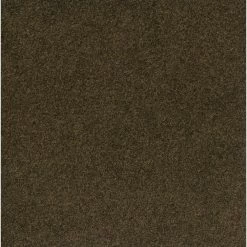Foss Peel And Stick Grizzly Grass 24 In. X 24 In. Pecan Artificial Grass Carpet Tiles (15-Pack)