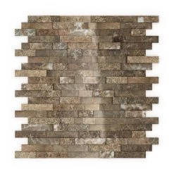 Inoxia SpeedTiles Bengal Brown 11.77 In. X 11.57 In. X 8 Mm Stone Self-Adhesive Wall Mosaic Tile (11.4 Sq. Ft. / Case) -Flooring Specialty Store 0f5915bdf792d0ffb9631a1c5addfe40 1800x1800