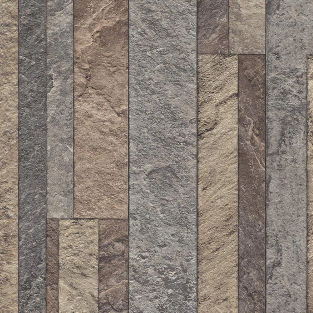 TrafficMASTER Broken Slate Multi-Color Residential Vinyl Sheet, Sold By 13.2 Ft. Wide X Custom Length 3 TrafficMASTER Broken Slate Multi-Color Residential Vinyl Sheet, Sold By 13.2 Ft. Wide X Custom Length