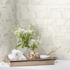 Marazzi Developed By Nature Calacatta 3 In. X 6 In. Glazed Ceramic Wall Tile (12 Sq. Ft. / Case) -Flooring Specialty Store 13d7521bd8ce74702b21acda31554c5c 1800x1800