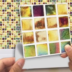 18Pcs Mosaic Tile Stickers Backsplash Self Adhesive Transfer Kitchen Wall Floor Decals 14 18Pcs Mosaic Tile Stickers Backsplash Self Adhesive Transfer Kitchen Wall Floor Decals -Flooring Specialty Store 23ccbf98 f9fb 461d b261 73c8e383df41.0f2b50544fb0b16b274c517514d7a10b 1800x1800
