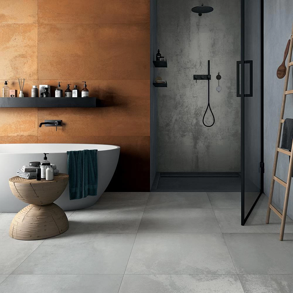 Ivy Hill Tile Forge Smoke 24 In. X 12 In. Matte Porcelain Floor And Wall Tile (7 Pieces, 13.56 Sq. Ft./Case) 4 Ivy Hill Tile Forge Smoke 24 In. X 12 In. Matte Porcelain Floor And Wall Tile (7 Pieces, 13.56 Sq. Ft./Case) - Image 2