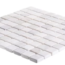 Jeffrey Court Carrara White 11.75 In. X 11.75 In. X 10 Mm Honed Marble Mosaic Floor And Wall Tile -Flooring Specialty Store 243d1c3f22693e07657a97723d90a9d3 1800x1800