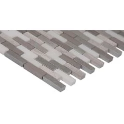 MSI Arctic Storm 12 In. X 12 In. X 10mm Honed Marble Mesh-Mounted Mosaic Floor And Wall Tile (1 Sq. Ft.) -Flooring Specialty Store 2825d7fb8ba4d1be03b909268aa06fa2 1800x1800