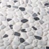 Jeffrey Court Carrara River Rocks 11.625 In. X 11.625 In. X 10.5 Mm Marble Mosaic Floor And Wall Tile -Flooring Specialty Store 29956a47b2134a4faffcbef08a831c29 1800x1800