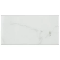 Merola Tile Classico Carrara Glossy 3 In. X 6 In. Ceramic Subway Wall Tile (6.03 Sq. Ft. / Case) -Flooring Specialty Store 2a083e3b68aa4526147a64757c562ed9 1800x1800
