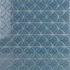 Bond Tile Sheffield Deco Blue 4 In. X 24 In. Polished Ceramic Wall Tile (8 Pieces 5.16 Sq. Ft. / Box)