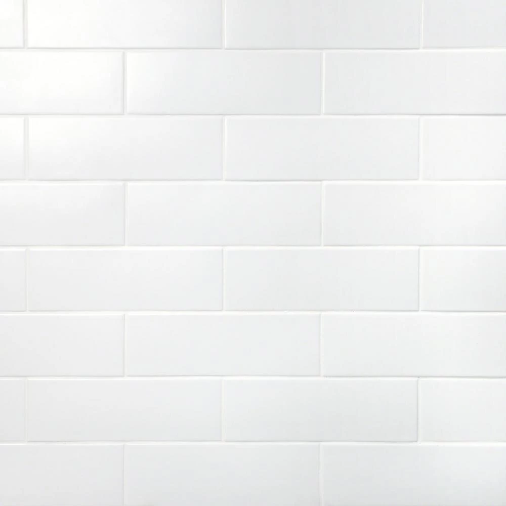 Ivy Hill Tile Barnet White 3 In. X 9 In. X 10mm Matte Ceramic Subway Wall Tile (30 Pieces / 5.16 Sq. Ft. / Box) 3 Ivy Hill Tile Barnet White 3 In. X 9 In. X 10mm Matte Ceramic Subway Wall Tile (30 Pieces / 5.16 Sq. Ft. / Box)