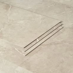 Artmore Tile Loseta Marbello Beige 18-in X 36-in Waterproof Luxury Flooring (36-sq Ft)