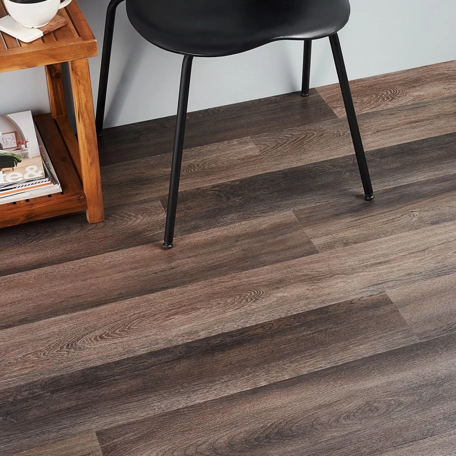 Bond Tile Polaris 28mil Aged Oak 6 In. X 48 In. Glue Down Luxury Vinyl Tile (8 Pieces 36 Sq. Ft. / Box) 7 Bond Tile Polaris 28mil Aged Oak 6 In. X 48 In. Glue Down Luxury Vinyl Tile (8 Pieces 36 Sq. Ft. / Box) - Image 5