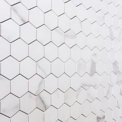 Bond Tile Easy Luxe Hex Calacatta 11.61 In. X 11.81 In. SPC Peel And Stick Tile (0.95 Sq. Ft. / Sheet) -Flooring Specialty Store 4660695a 4976 4f13 9a41 cf3cea90e6c1.2299d491d2e6ae00d8219f0cf3da55ad 1800x1800