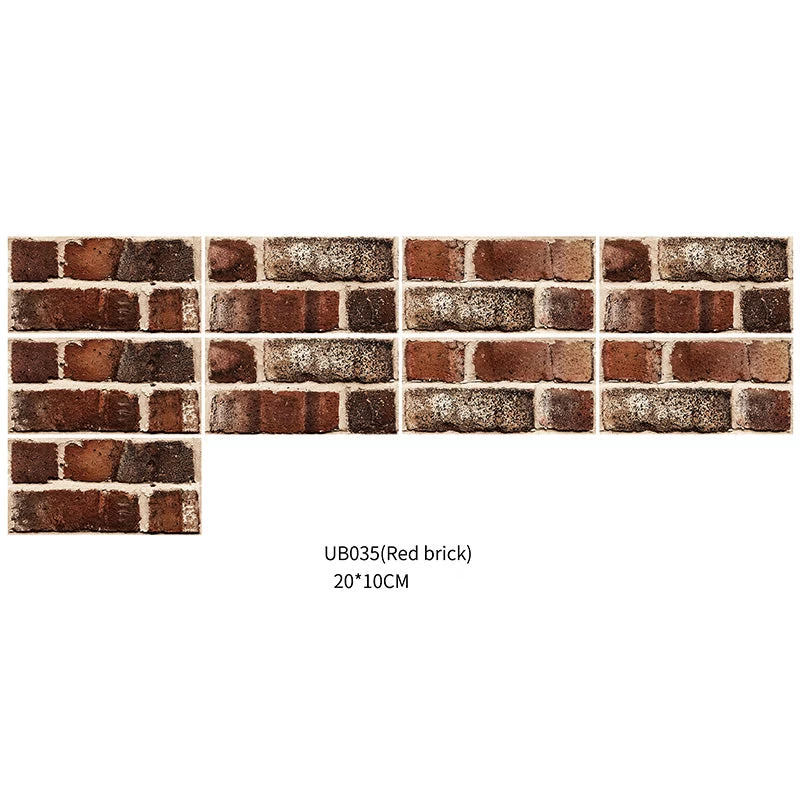 Peel & Stick Brick Kitchen Backsplash Self-Adhesive Wall Tile Stone Design 6 Peel & Stick Brick Kitchen Backsplash Self-Adhesive Wall Tile Stone Design - Image 4