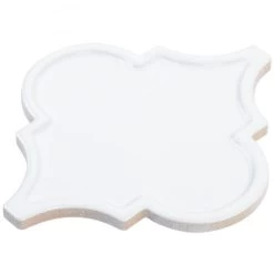 Bond Tile Roma White 6.25 In. X 7.25 In. Ceramic Arabesque Wall Tile (30 Pieces 4.84 Sq. Ft. / Box) -Flooring Specialty Store 46f315dc 1df2 4c3c adc6 9487915fbf9b.d1928889575d33783365eebd4380bd08 1800x1800