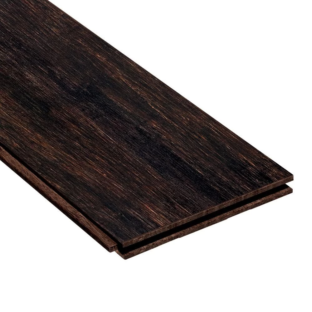 Home Legend Strand Woven Espresso 9/16 In. Thick X 4-3/4 In. Wide X 36 In. Length Solid T&G Bamboo Flooring (19 Sq. Ft. / Case) 4 Home Legend Strand Woven Espresso 9/16 In. Thick X 4-3/4 In. Wide X 36 In. Length Solid T&G Bamboo Flooring (19 Sq. Ft. / Case) - Image 2