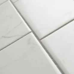 Merola Tile Classico Carrara Glossy 3 In. X 6 In. Ceramic Subway Wall Tile (6.03 Sq. Ft. / Case) -Flooring Specialty Store 4a10c2128b604344de32e9b27fb830bc 1800x1800