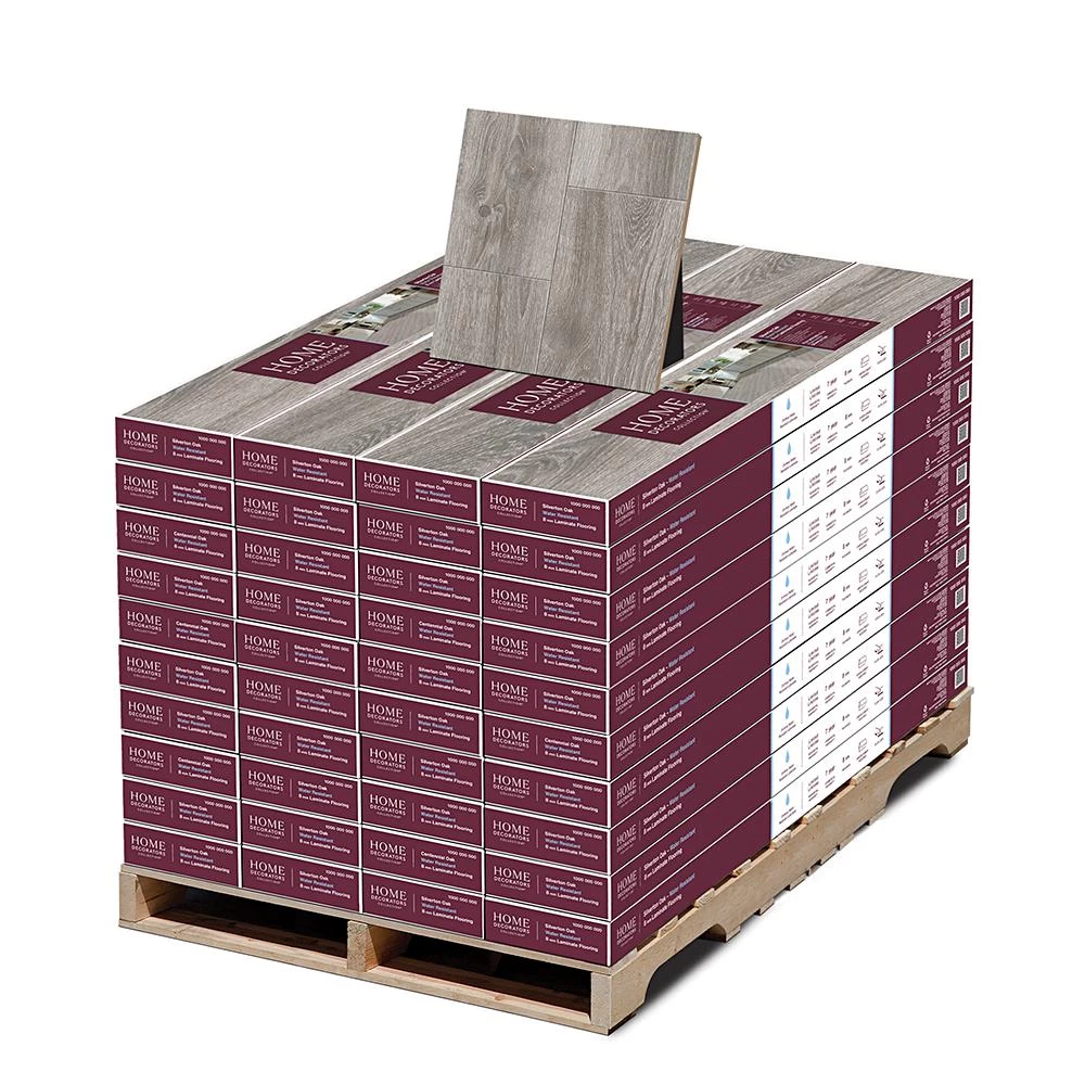 Home Decorators Collection Water Resistant EIR Silverton Oak 8 Mm Thick X 7-1/2 In. Wide X 50-2/3 In Length Laminate Flooring (23.69 Sq. Ft./ Case) 11 Home Decorators Collection Water Resistant EIR Silverton Oak 8 Mm Thick X 7-1/2 In. Wide X 50-2/3 In Length Laminate Flooring (23.69 Sq. Ft./ Case) - Image 9