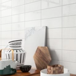 MSI Citylights Pure 3D Mix 12 In. X 4 In. Glossy Ceramic White Textured Subway Tile (9.9 Sq. Ft. / Case) 27 MSI Citylights Pure 3D Mix 12 In. X 4 In. Glossy Ceramic White Textured Subway Tile (9.9 Sq. Ft. / Case) -Flooring Specialty Store 528b1c3dcf29979c575a4792c365deec 1800x1800