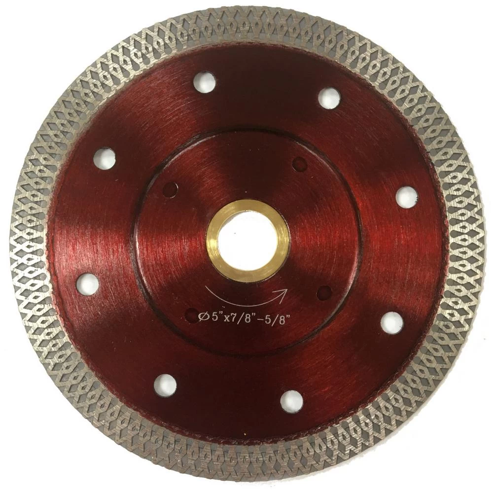 Monster 6 In. Super Thin Mesh Rim Diamond Blades For Cutting Tiles 4 Monster 6 In. Super Thin Mesh Rim Diamond Blades For Cutting Tiles - Image 2