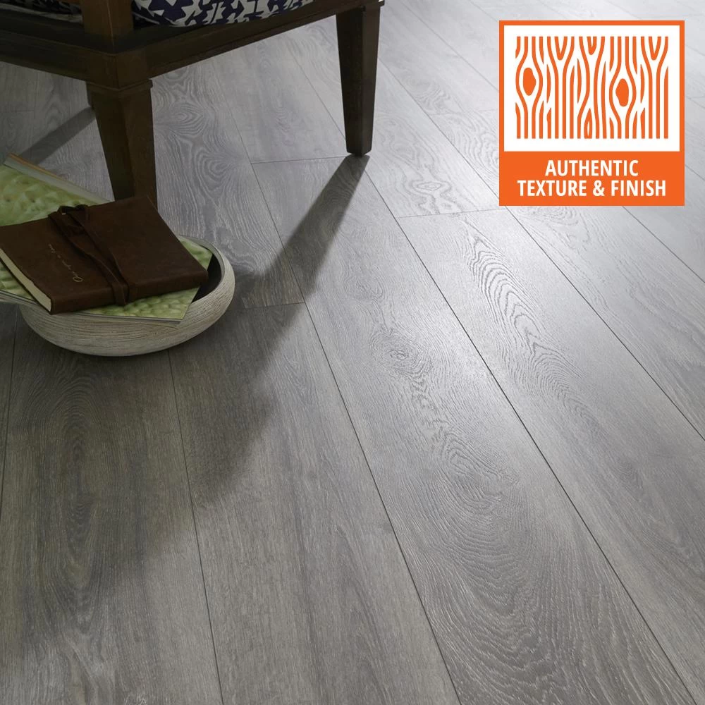 Home Decorators Collection Water Resistant EIR Silverton Oak 8 Mm Thick X 7-1/2 In. Wide X 50-2/3 In Length Laminate Flooring (23.69 Sq. Ft./ Case) 6 Home Decorators Collection Water Resistant EIR Silverton Oak 8 Mm Thick X 7-1/2 In. Wide X 50-2/3 In Length Laminate Flooring (23.69 Sq. Ft./ Case) - Image 4
