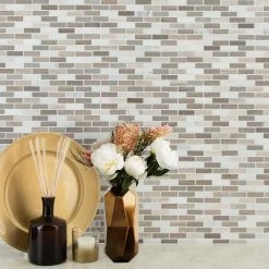 MSI Arctic Storm 12 In. X 12 In. X 10mm Honed Marble Mesh-Mounted Mosaic Floor And Wall Tile (1 Sq. Ft.) -Flooring Specialty Store 6d03f36296be49c4876aabe6345daecc 1800x1800