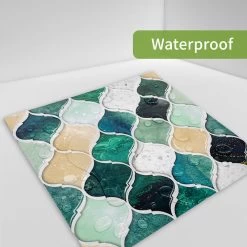 Goory Moroccan Style Self-adhesive Tile Wall Floor Sticker Bathroom Kitchen Decor 16 Goory Moroccan Style Self-adhesive Tile Wall Floor Sticker Bathroom Kitchen Decor -Flooring Specialty Store 6e032c81 215d 47d7 9fd6 34bf6519ee98.a7937dda9ea49bbe2f1d445beedb4920 1800x1800