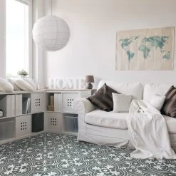 Merola Tile Twenties Classic Encaustic 7-3/4 In. X 7-3/4 In. Ceramic Floor And Wall Tile (11.11 Sq. Ft. / Case) -Flooring Specialty Store 7294ed99012ae86a44fda5a437637b8f 1800x1800