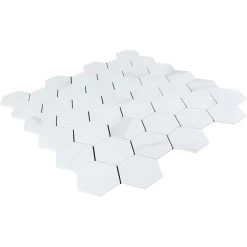Bond Tile Easy Luxe Hex Calacatta 11.61 In. X 11.81 In. SPC Peel And Stick Tile (0.95 Sq. Ft. / Sheet) -Flooring Specialty Store 7b94b3c4 f0b2 45bf a9f8 803829ce9a1e.7aa908072ecf5f00d31c3d5094cf7198 1800x1800