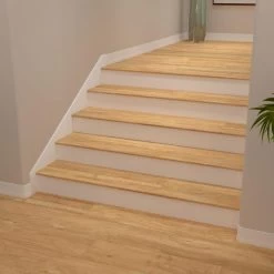 Cali Bamboo Vinyl Pro Classic 2.07-in X 72.83-in Blonde Ale Prefinished Stair Nosing