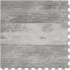 Perfection Floor Tile Vintage Wood Collection 6-Piece 20-in X 20-in Vintage White Vinyl Tile