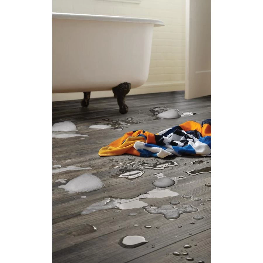 SMARTCORE 11-Piece 5-in X 48.03-in Monroe Oak Luxury Vinyl Plank Flooring 14 SMARTCORE 11-Piece 5-in X 48.03-in Monroe Oak Luxury Vinyl Plank Flooring - Image 12