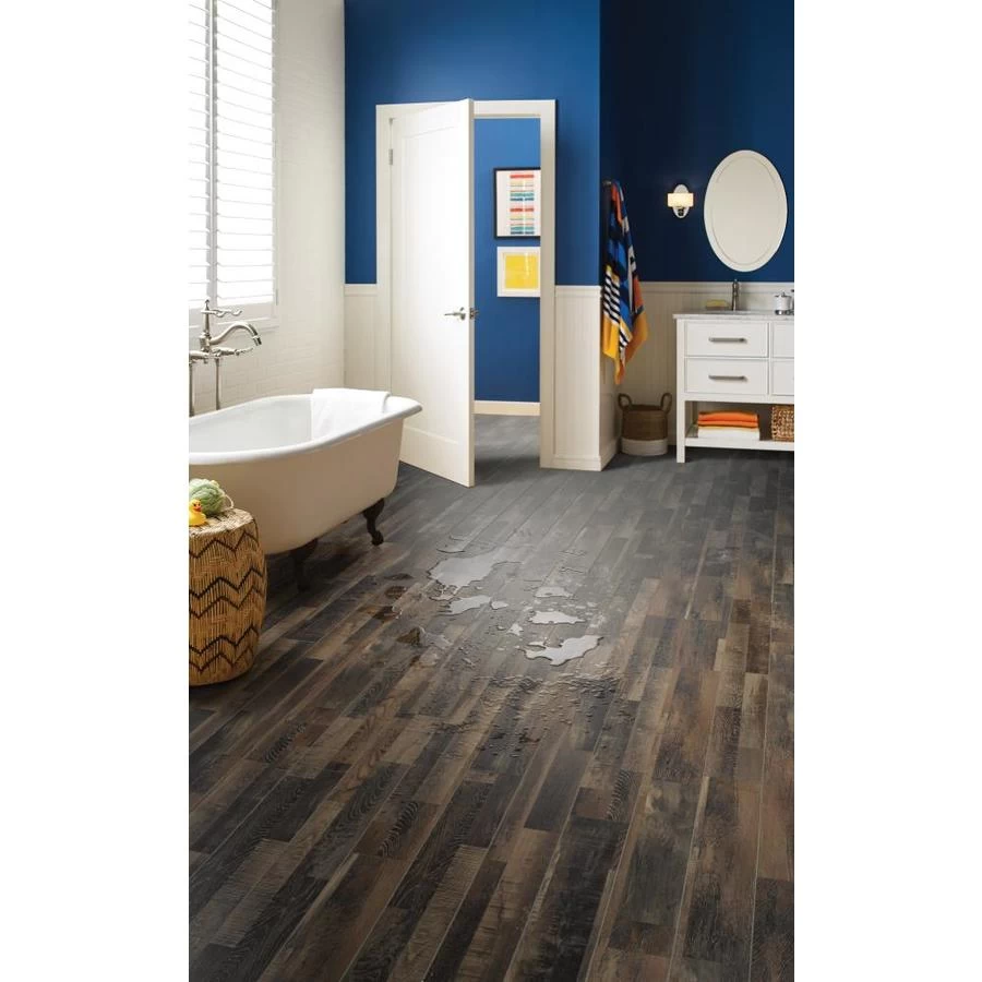 SMARTCORE 11-Piece 5-in X 48.03-in Monroe Oak Luxury Vinyl Plank Flooring 18 SMARTCORE 11-Piece 5-in X 48.03-in Monroe Oak Luxury Vinyl Plank Flooring - Image 16