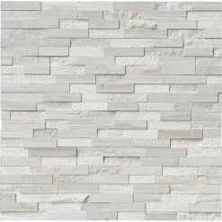 MSI Arctic White Ledger Panel 6 In. X 24 In. Natural Marble Wall Tile (10 Cases / 60 Sq. Ft. / Pallet) -Flooring Specialty Store 850a29cd9283888d7d4c4cfa31030520 3b79b861 cb55 4865 bb78 02e615988e9a 1800x1800