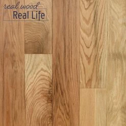 Blue Ridge Hardwood Flooring Red Oak Natural 3/4 In. Thick X 5 In. Wide X Random Length Solid Hardwood Flooring (20 Sq. Ft. / Case)