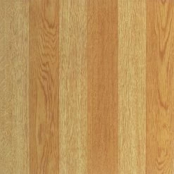 Achim Nexus Self Adhesive Vinyl Floor Tile - 20 Tiles/20 Sq. Ft., 12 X 12, Light Oak Plank-Look