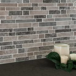 MSI Savoy Interlocking 12 In. X 12 In. X 8mm Glass Mesh-Mounted Mosaic Tile (10 Sq. Ft. / Case) -Flooring Specialty Store 8e85f0f62f57c6610aa8c88af485e36b 1800x1800