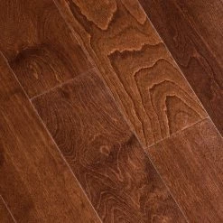 Antique Birch 3/8 In. Thick X 5 In. Wide X Varying Length Click Lock Hardwood Flooring (19.686 Sq. Ft. / Case)