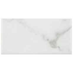 Merola Tile Classico Carrara Glossy 3 In. X 6 In. Ceramic Subway Wall Tile (6.03 Sq. Ft. / Case) -Flooring Specialty Store 9bd3412e1225f8bc2909680811cd8b82 1800x1800