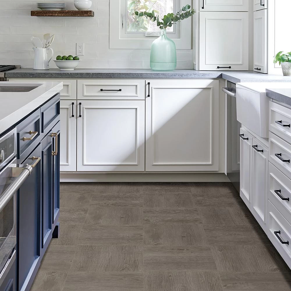 FloorPops Ashwood 12 In. W X 12 In. L Peel And Stick Floor Vinyl Tiles (20 Tiles, 20 Sq. Ft. Case) 6 FloorPops Ashwood 12 In. W X 12 In. L Peel And Stick Floor Vinyl Tiles (20 Tiles, 20 Sq. Ft. Case) - Image 4