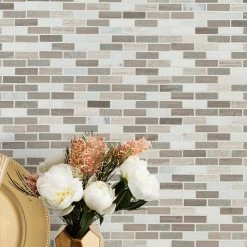 MSI Arctic Storm 12 In. X 12 In. X 10mm Honed Marble Mesh-Mounted Mosaic Floor And Wall Tile (1 Sq. Ft.) -Flooring Specialty Store a2756b333a37d9ebaad7dde7765feac0 1800x1800