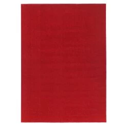 Evergreen 6 Ft. 7 In. X 9 Ft. 3 In. Red Artificial Grass Carpet