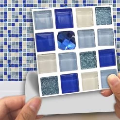 18Pcs Mosaic Tile Stickers Backsplash Self Adhesive Transfer Kitchen Wall Floor Decals 17 18Pcs Mosaic Tile Stickers Backsplash Self Adhesive Transfer Kitchen Wall Floor Decals -Flooring Specialty Store ab2ff20f 3089 427e a55a 8d60b17524fc.1706ed4d737457e9031748585de52d33 1800x1800