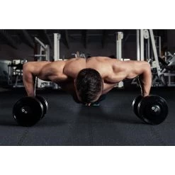 Norsk Shock Absorbent 25.2 In. X 25.2 In. X 0.70 In. Gym Tiles - Black/White Fleck (4-Pack) 14 Norsk Shock Absorbent 25.2 In. X 25.2 In. X 0.70 In. Gym Tiles - Black/White Fleck (4-Pack) -Flooring Specialty Store ab8ce412a3b26971baeaa321b5441b76 1800x1800