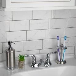 Merola Tile Classico Carrara Glossy 3 In. X 6 In. Ceramic Subway Wall Tile (6.03 Sq. Ft. / Case) -Flooring Specialty Store aeed338fc6f8c2a0a0512c76ad867425 1800x1800