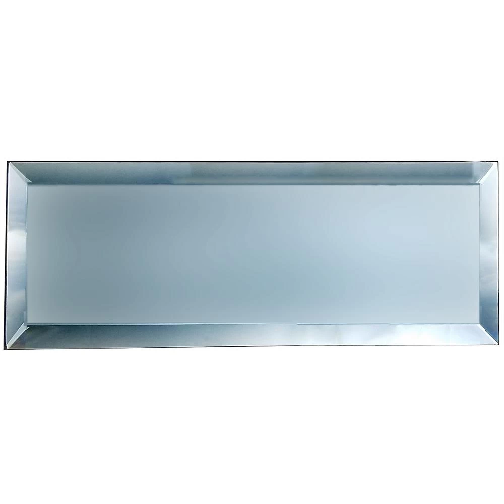 Reflections Graphite Blue Subway 3 In. X 12 In. Matte Glass Mirror Wall Tile (1 Sq. Ft. ) 5 Reflections Graphite Blue Subway 3 In. X 12 In. Matte Glass Mirror Wall Tile (1 Sq. Ft. ) - Image 3