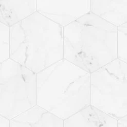 Merola Tile Classico Carrara Hexagon 7 In. X 8 In. Porcelain Floor And Wall Tile (7.67 Sq. Ft. / Case) 17 Merola Tile Classico Carrara Hexagon 7 In. X 8 In. Porcelain Floor And Wall Tile (7.67 Sq. Ft. / Case) -Flooring Specialty Store b4bb9cbcfdf0efc0b6b955fda4f2b819 1800x1800