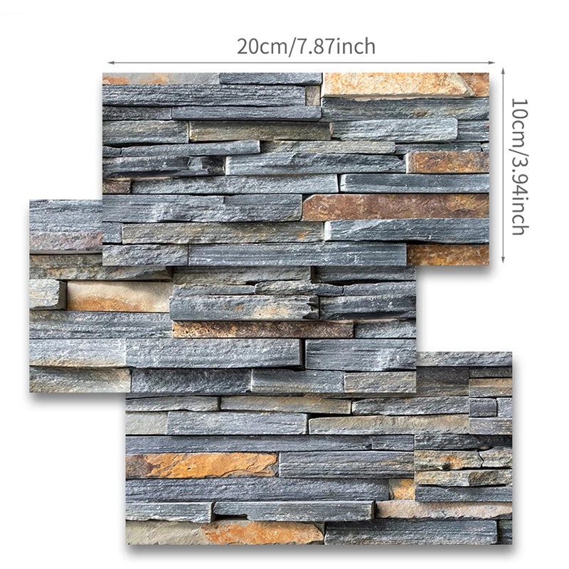 Self-Adhesive Vinyl Flooring Tiles Waterproof Peel And Stick Tiles Wall Stickers For Home Decor,Gray Wood Grain 5 Self-Adhesive Vinyl Flooring Tiles Waterproof Peel And Stick Tiles Wall Stickers For Home Decor,Gray Wood Grain - Image 3