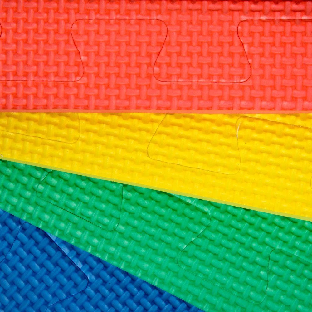 Stalwart Multi-Color 24 In. X 24 In. X 0.50 In. Interlocking EVA Foam Floor Mat (4-Pack) 7 Stalwart Multi-Color 24 In. X 24 In. X 0.50 In. Interlocking EVA Foam Floor Mat (4-Pack) - Image 5