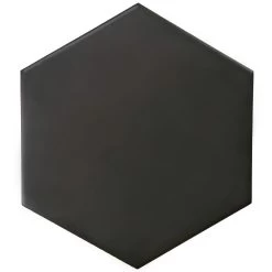 Flooring Specialty Store 39 Merola Tile Hexatile Matte Nero 7 In. X 8 In. Porcelain Floor And Wall Tile (7.67 Sq. Ft./case)